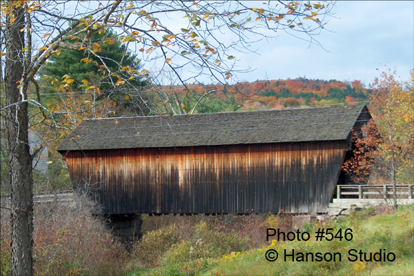 Bradford, NH - Bement Bridge - Fall